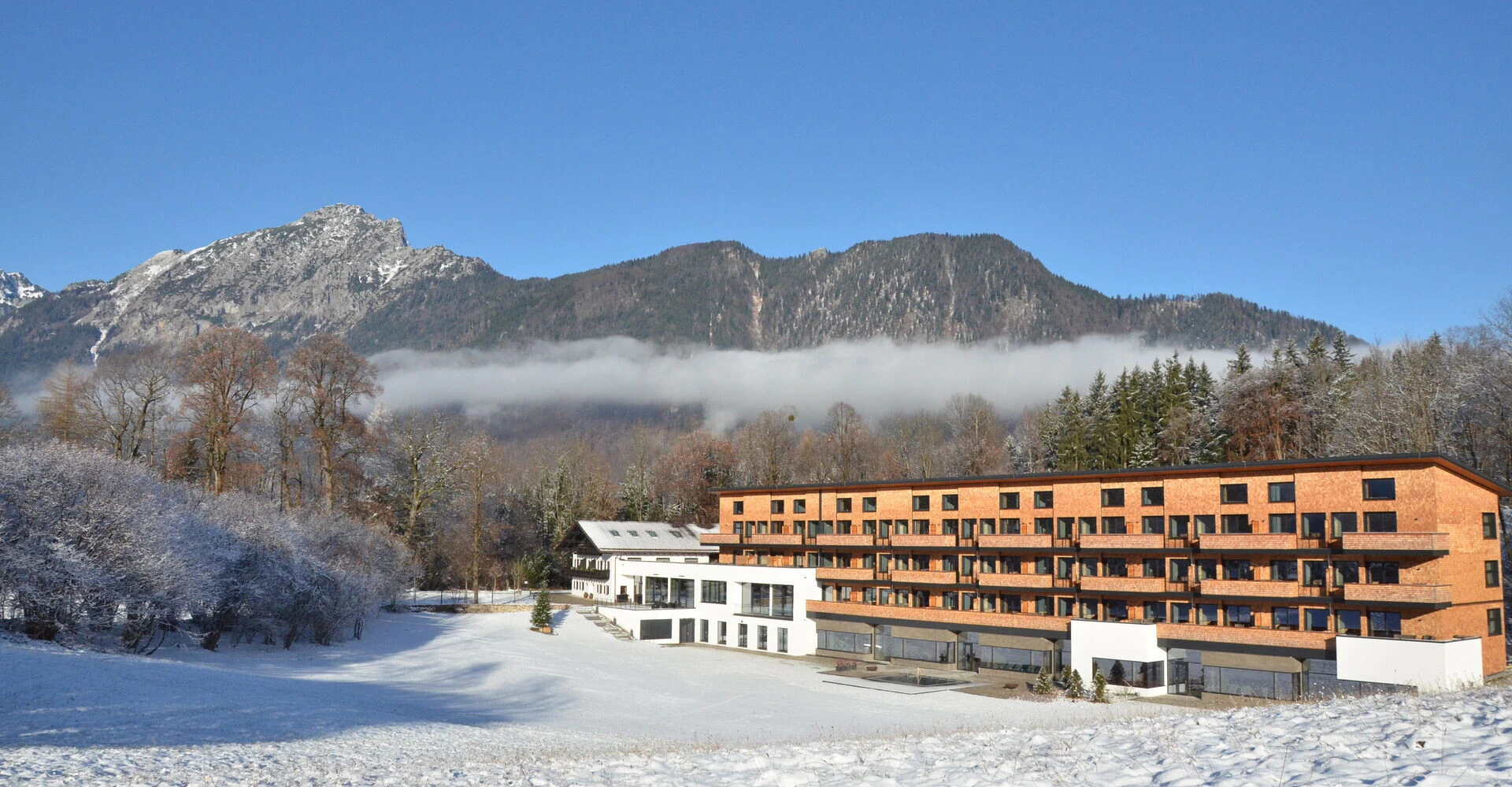 Das 4 Sterne Superior Hotel Klosterhof nahe Bayerisch Gmain in absoluter Alleinlage in Bayern.